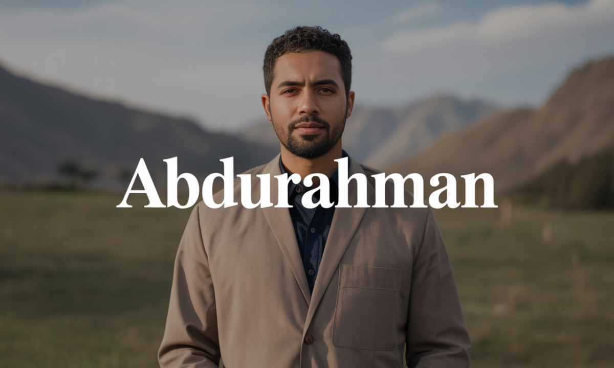 Illustration de Abdurahman, Prénoms