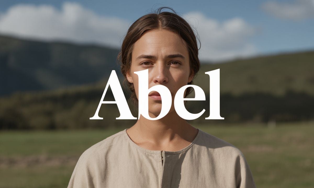 Illustration symbolique liée à l’origine du prénom Abel