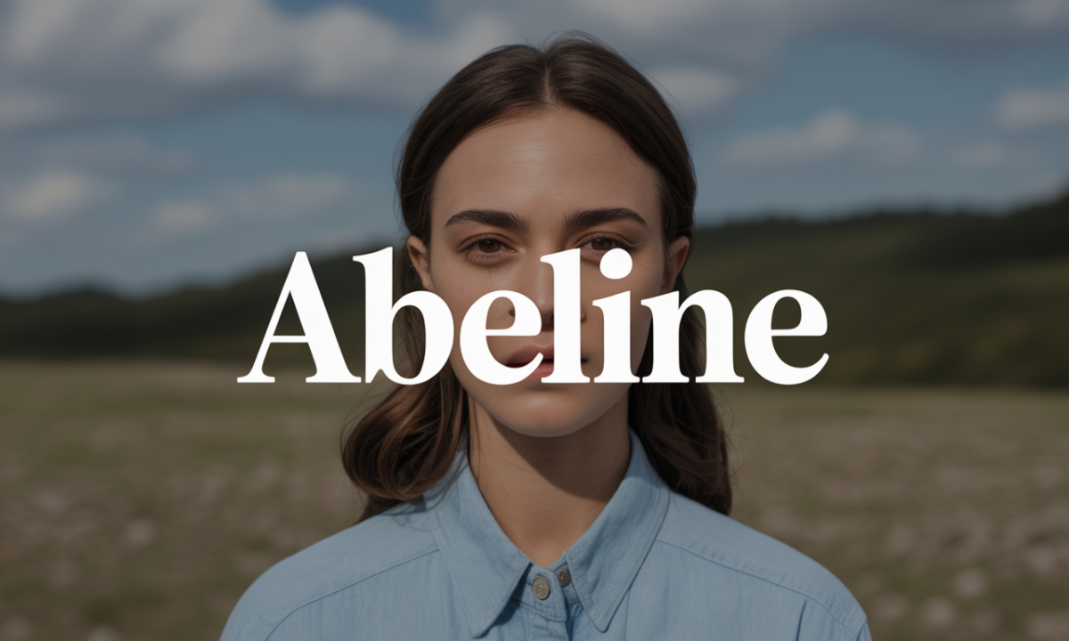 Illustration de Abeline, Prénoms