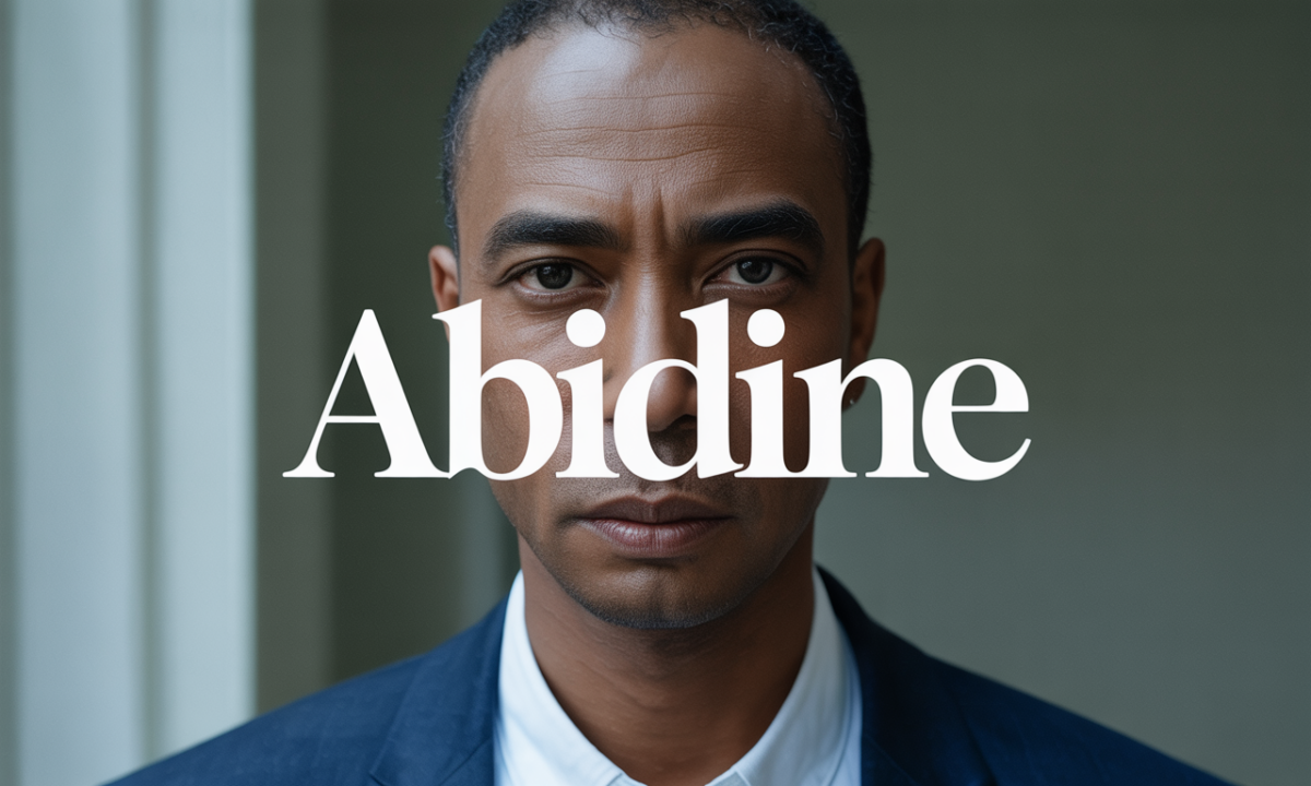 Illustration symbolique liée à l’origine du prénom Abidine