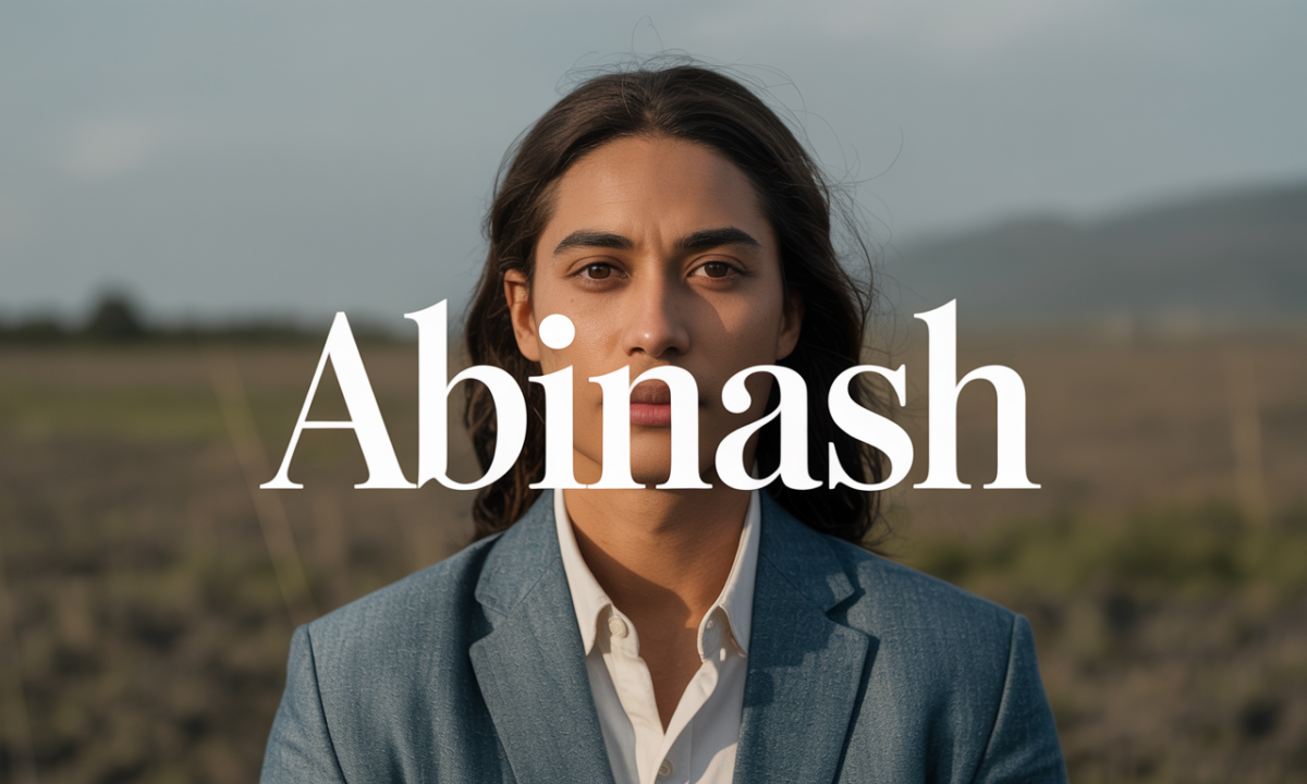 Illustration symbolique liée à l’origine du prénom Abinash