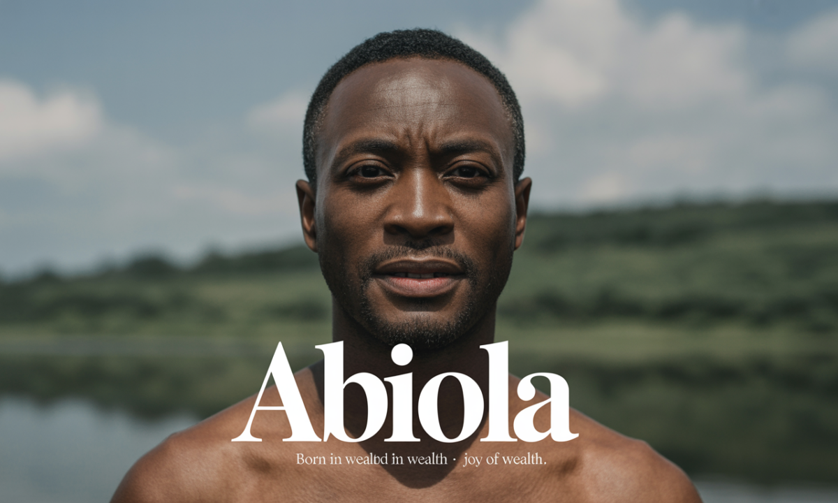 Illustration symbolique liée à l’origine du prénom Abiola