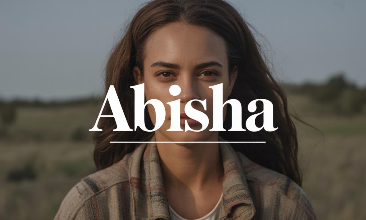 Illustration de Abisha, Prénoms