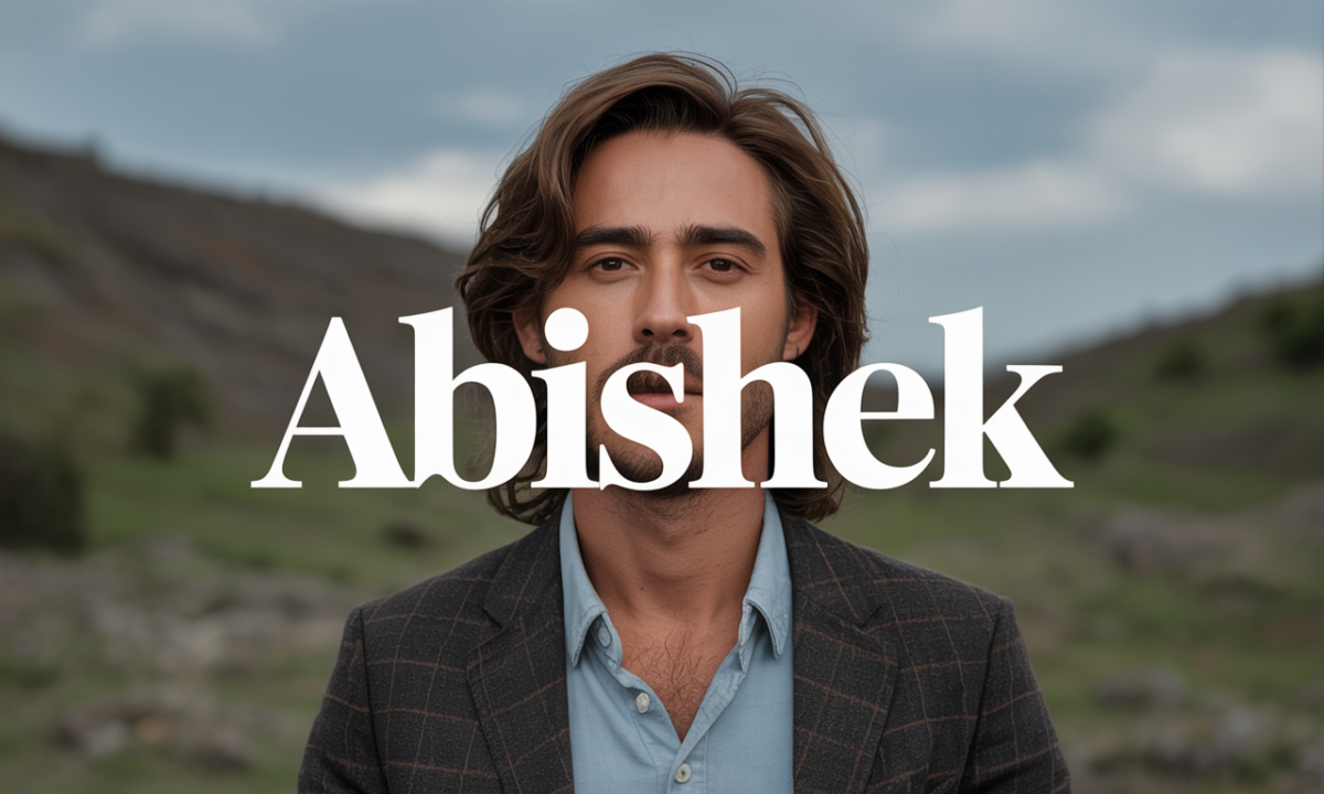 Illustration symbolique liée à l’origine du prénom Abishek