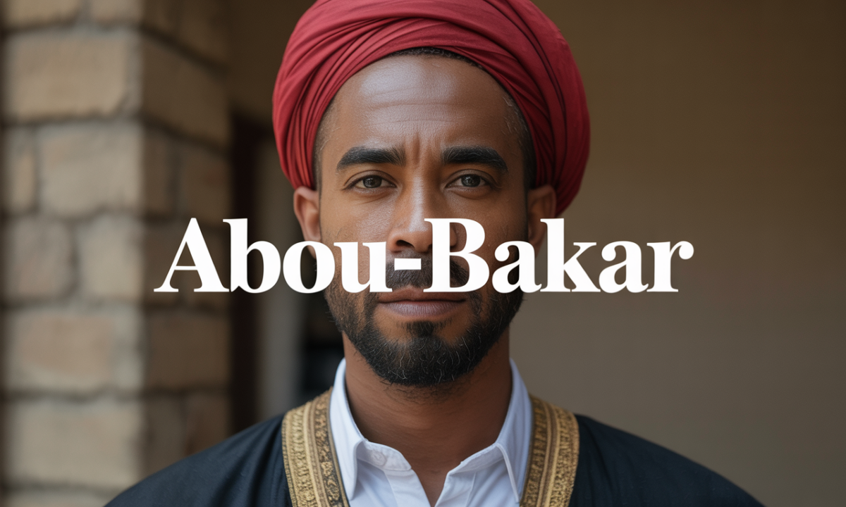 Illustration symbolique liée à l’origine du prénom Abou-bakar
