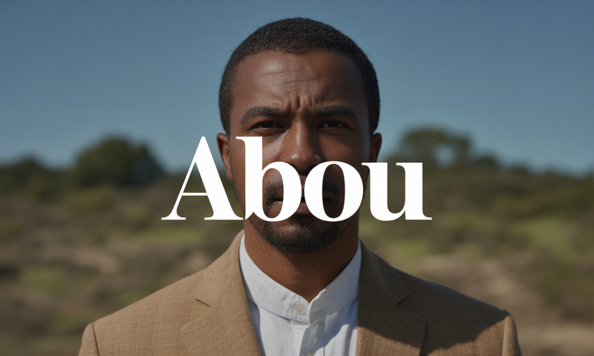 Illustration symbolique liée à l’origine du prénom Abou