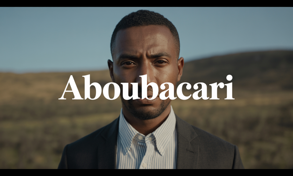 Illustration symbolique liée à l’origine du prénom Aboubacari