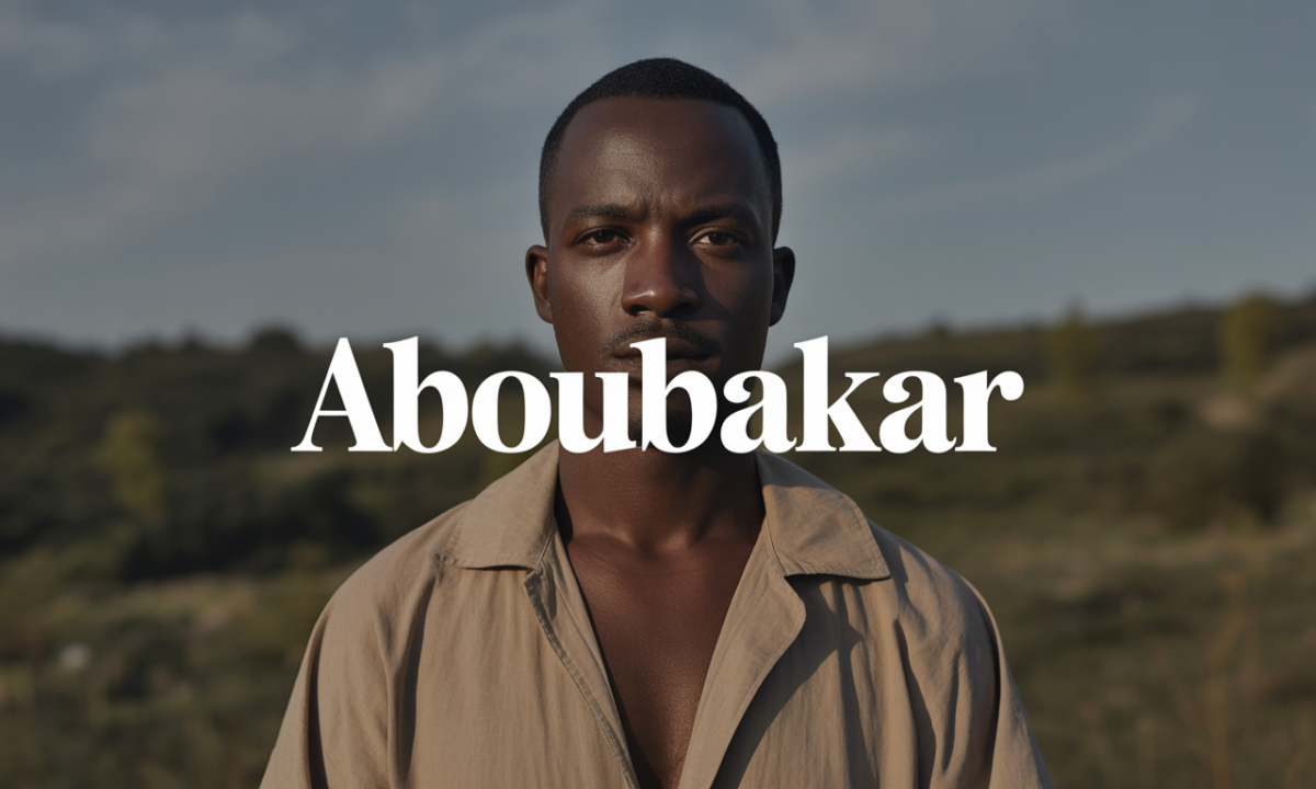 Illustration symbolique liée à l’origine du prénom Aboubakar