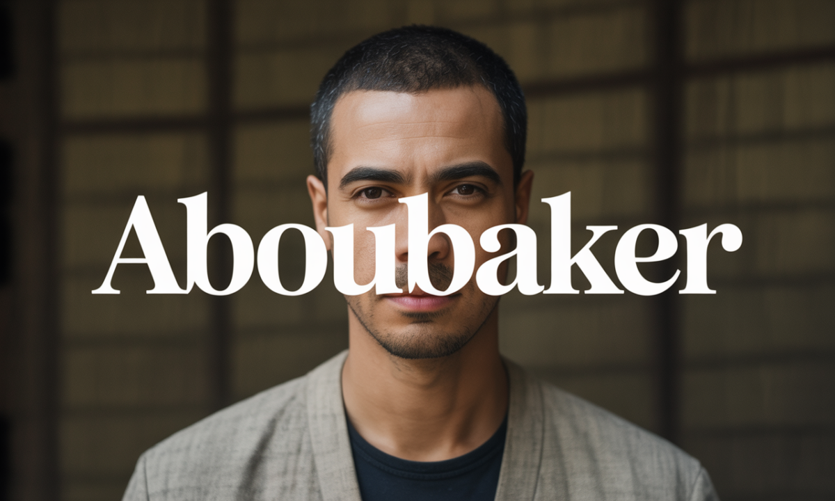 Illustration symbolique liée à l’origine du prénom Aboubaker