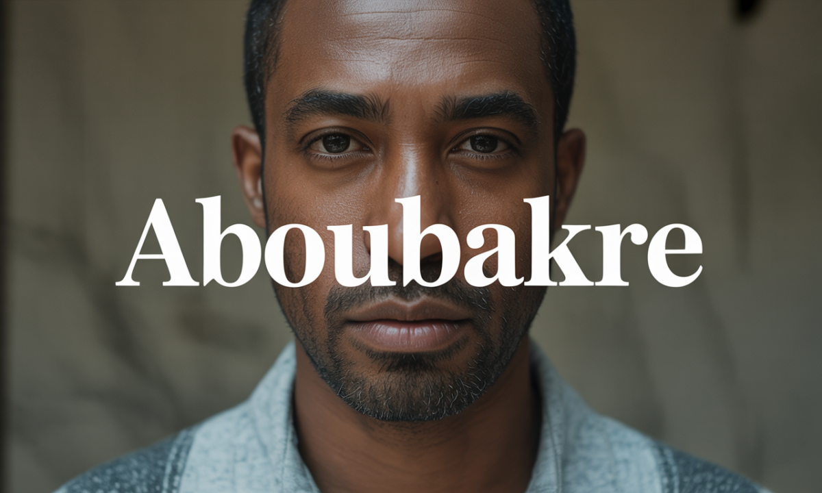 Illustration symbolique liée à l’origine du prénom Aboubakre