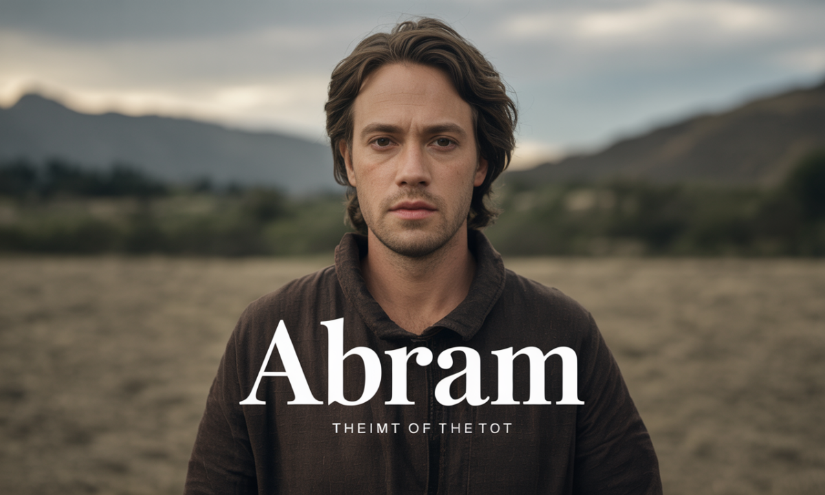 Illustration symbolique liée à l’origine du prénom Abram