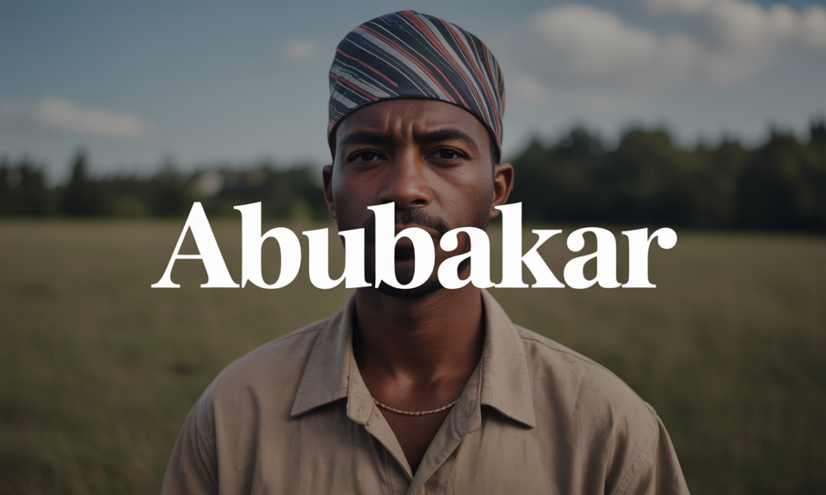 Illustration symbolique liée à l’origine du prénom Abubakar