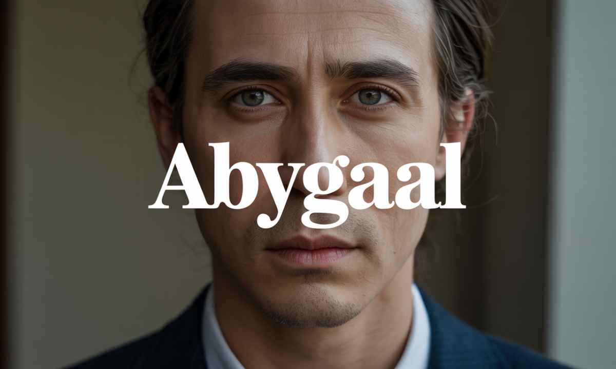 Illustration symbolique liée à l’origine du prénom Abygaal