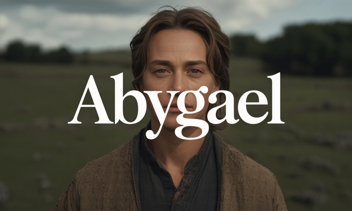 Illustration symbolique liée à l’origine du prénom Abygael
