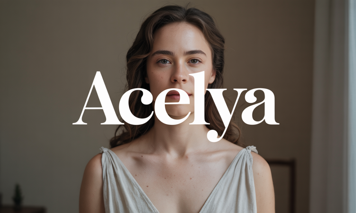 Illustration symbolique liée à l’origine du prénom Acelya