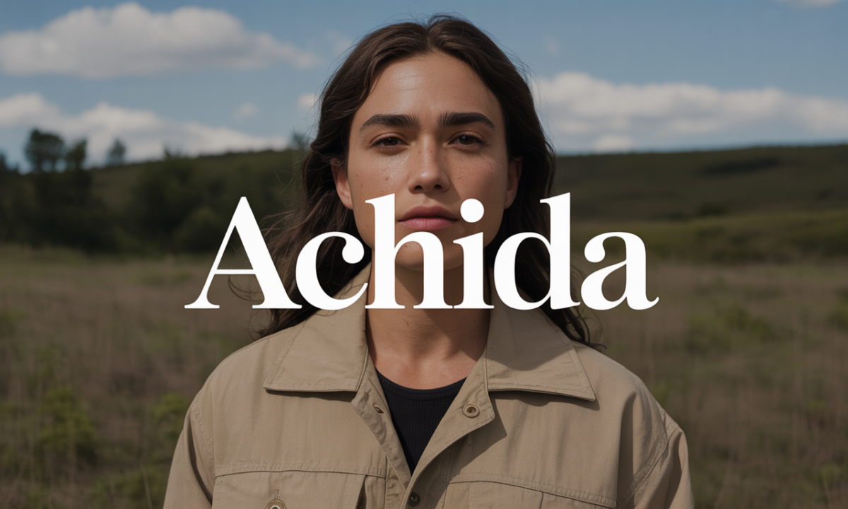 Illustration de Achida, Prénoms