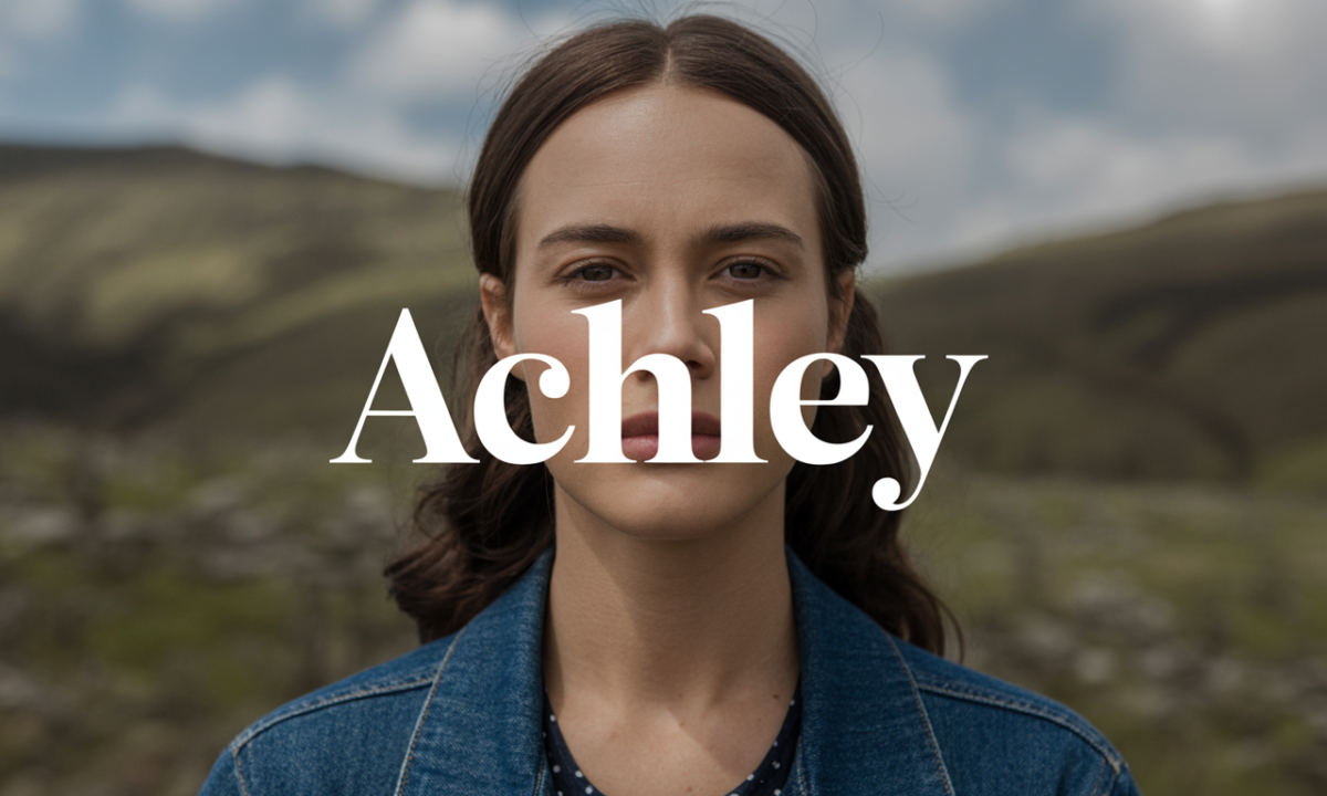 Illustration symbolique liée à l’origine du prénom Achley