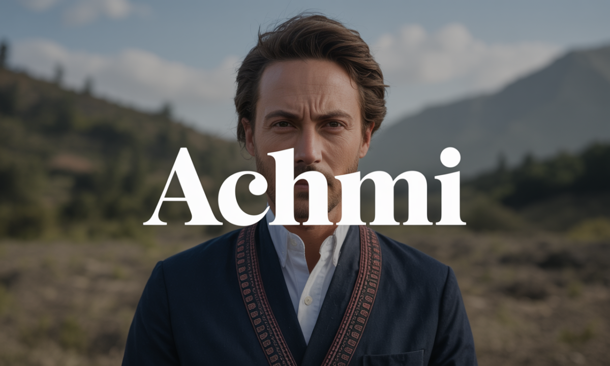 Illustration de Achmi, Prénoms