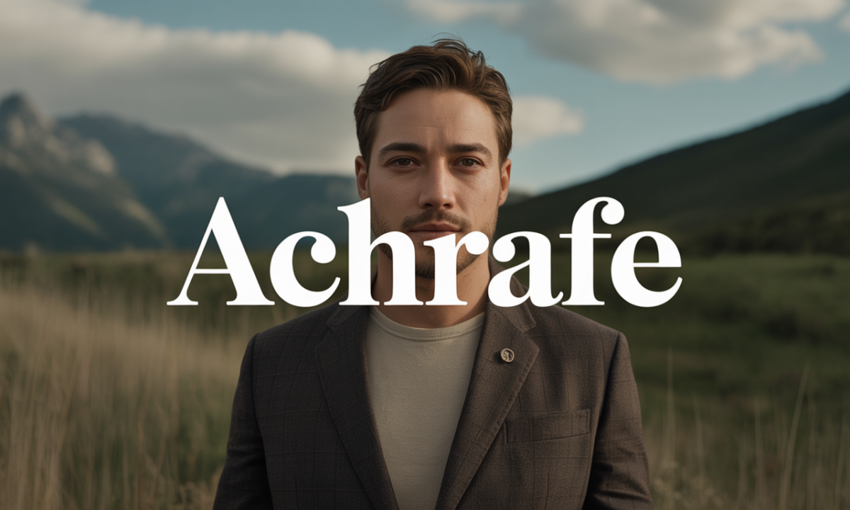 Illustration de Achrafe, Prénoms