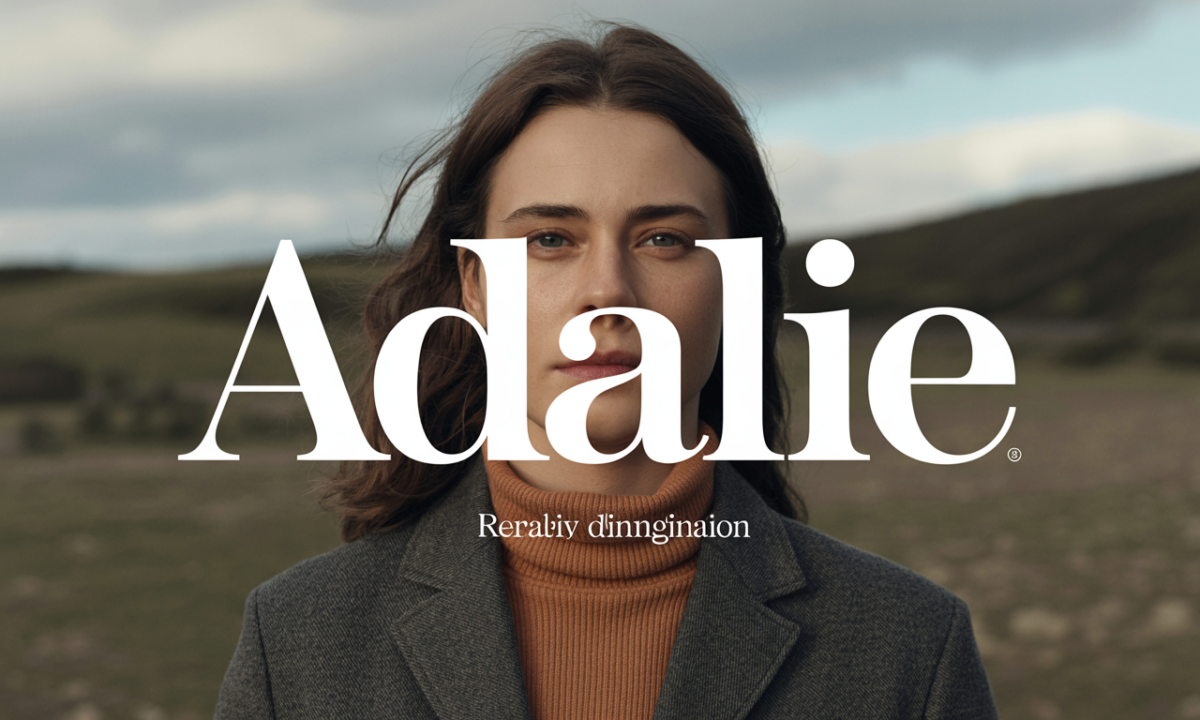 Illustration symbolique liée à l’origine du prénom Adalie