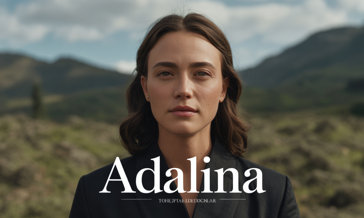 Illustration symbolique liée à l’origine du prénom Adalina