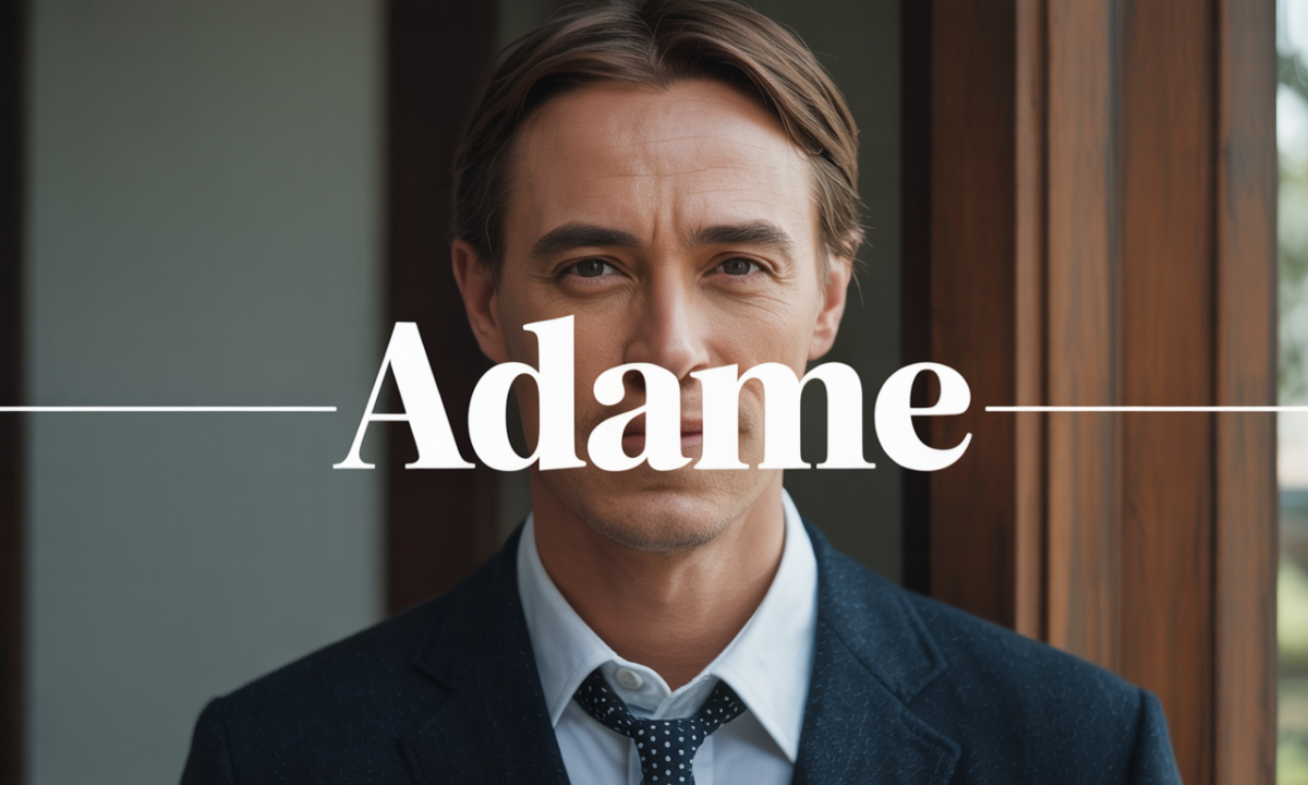 Illustration de Adame, Prénoms