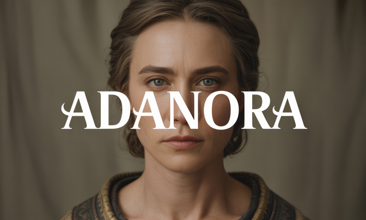 Illustration symbolique liée à l’origine du prénom Adanora