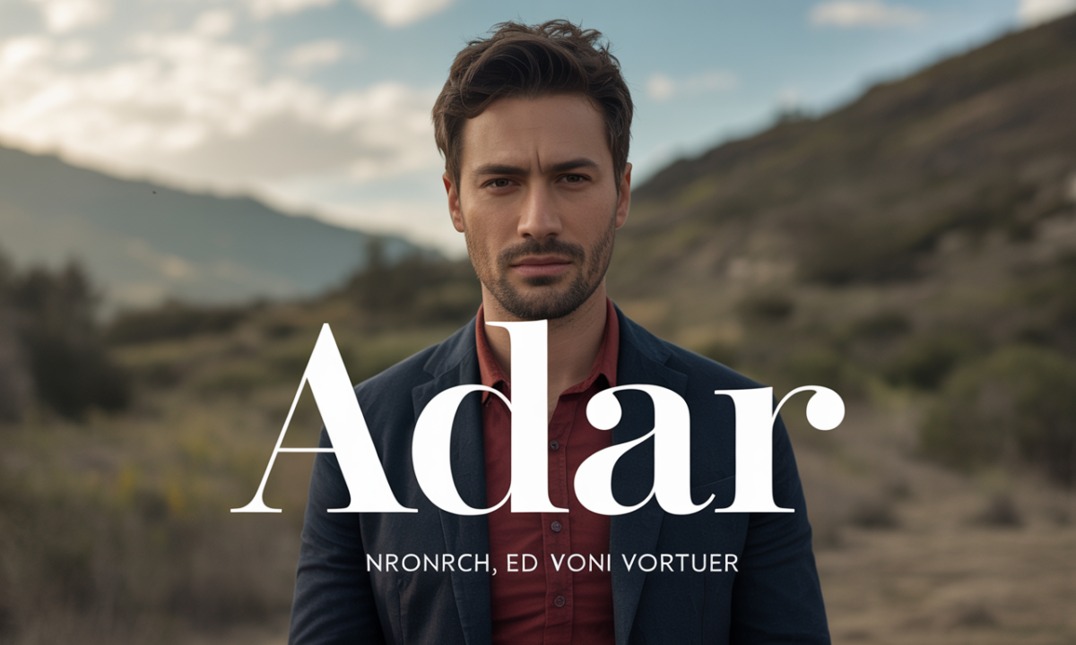 Illustration symbolique liée à l’origine du prénom Adar