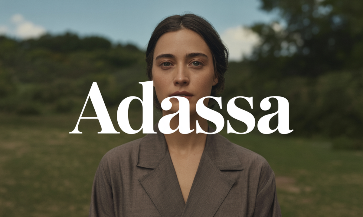 Illustration symbolique liée à l’origine du prénom Adassa