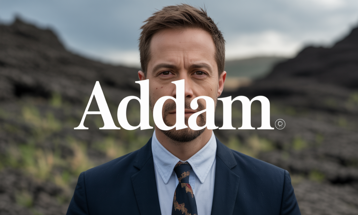 Illustration symbolique liée à l’origine du prénom Addam