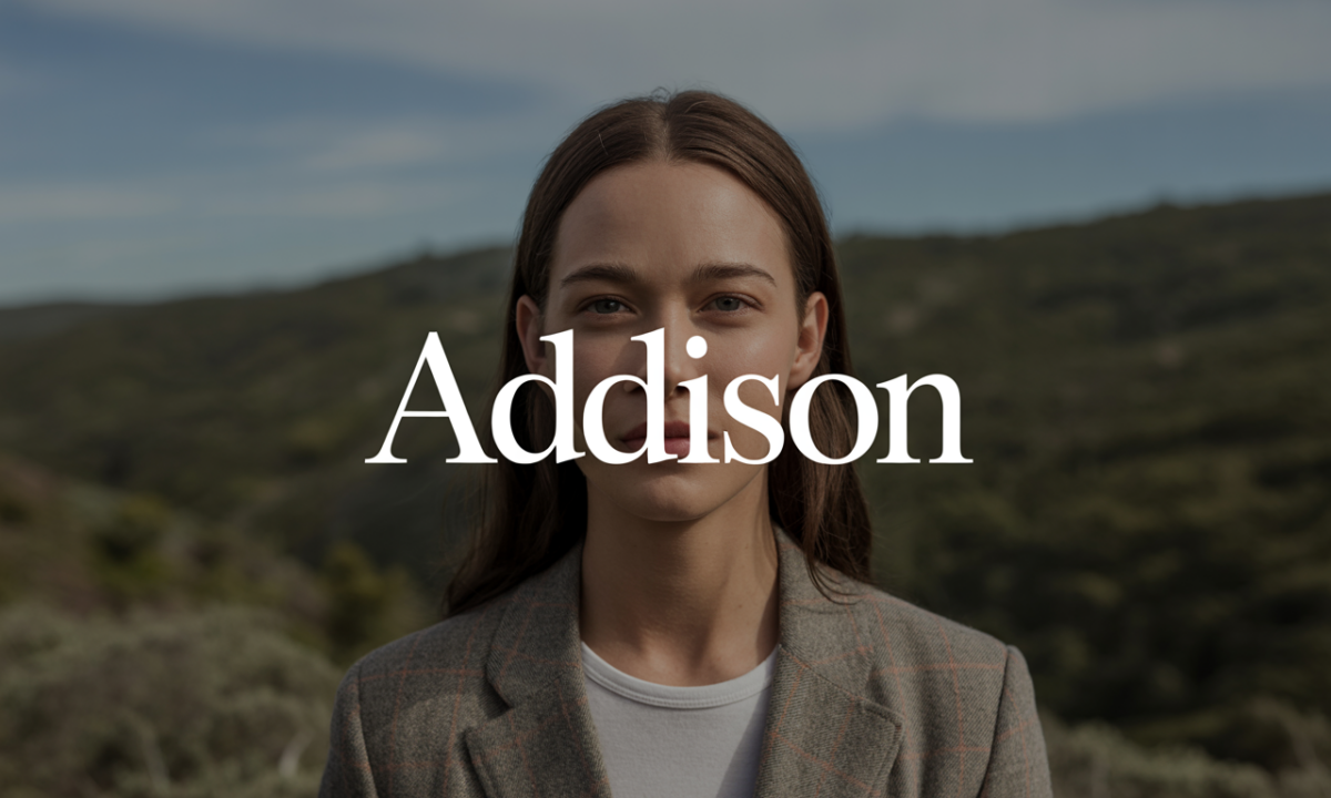 Illustration symbolique liée à l’origine du prénom Addison