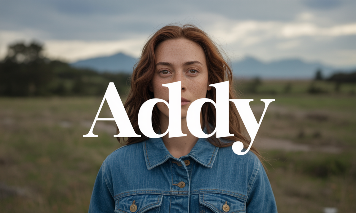 Illustration symbolique liée à l’origine du prénom Addy