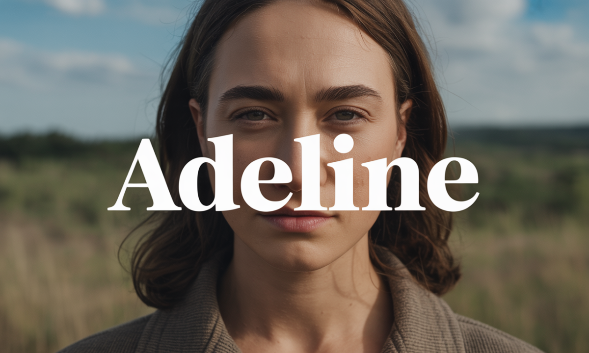 Illustration de Adeline, Prénoms