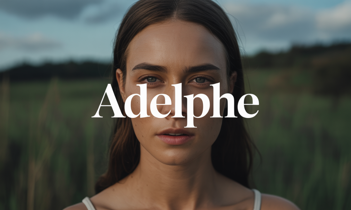 Illustration symbolique liée à l’origine du prénom Adelphe