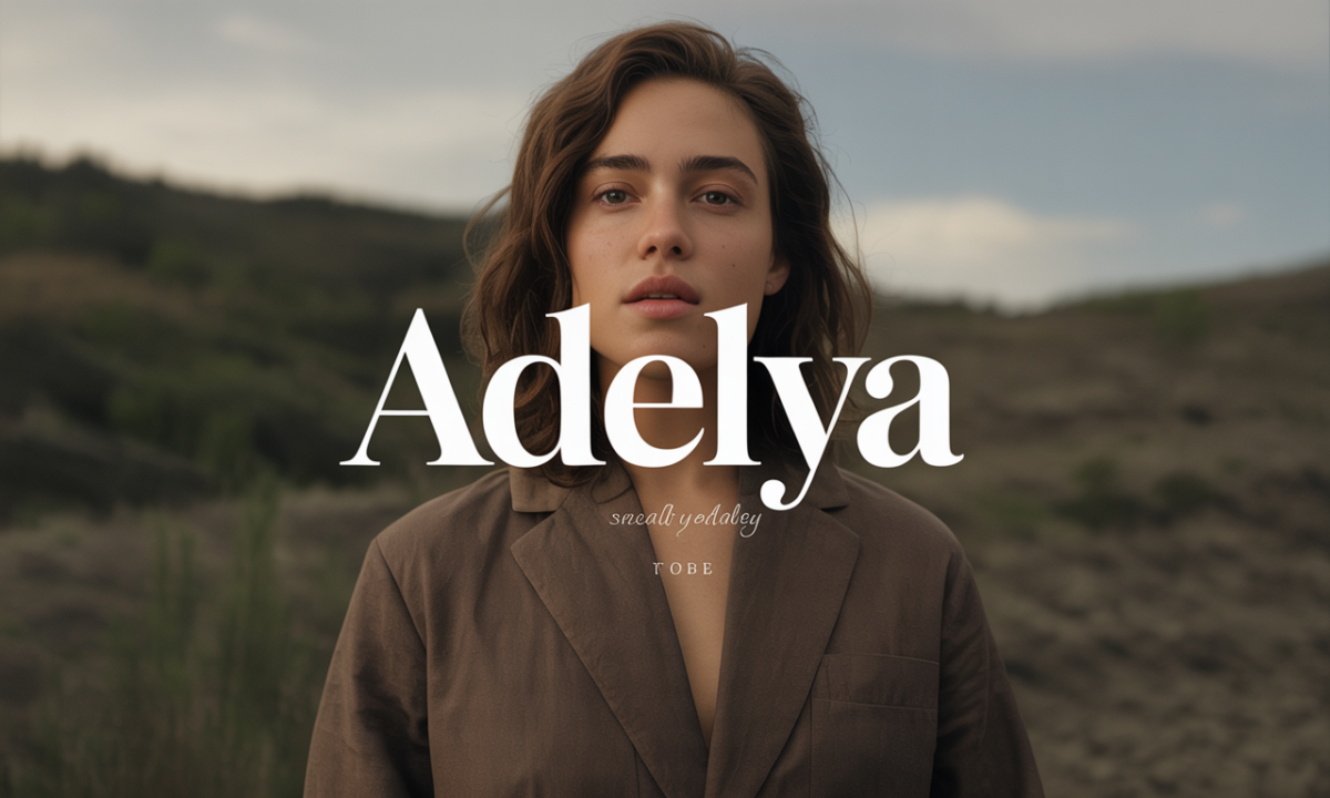 Illustration symbolique liée à l’origine du prénom Adelya