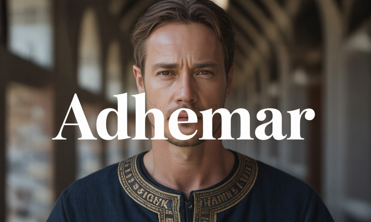 Illustration symbolique liée à l’origine du prénom Adhemar