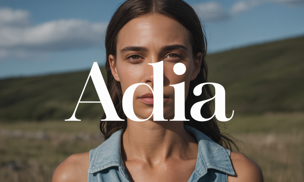 Illustration symbolique liée à l’origine du prénom Adia