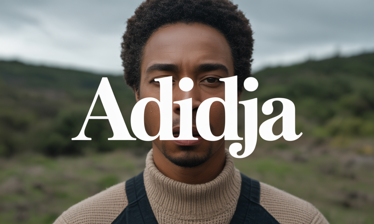 Illustration symbolique liée à l’origine du prénom Adidja