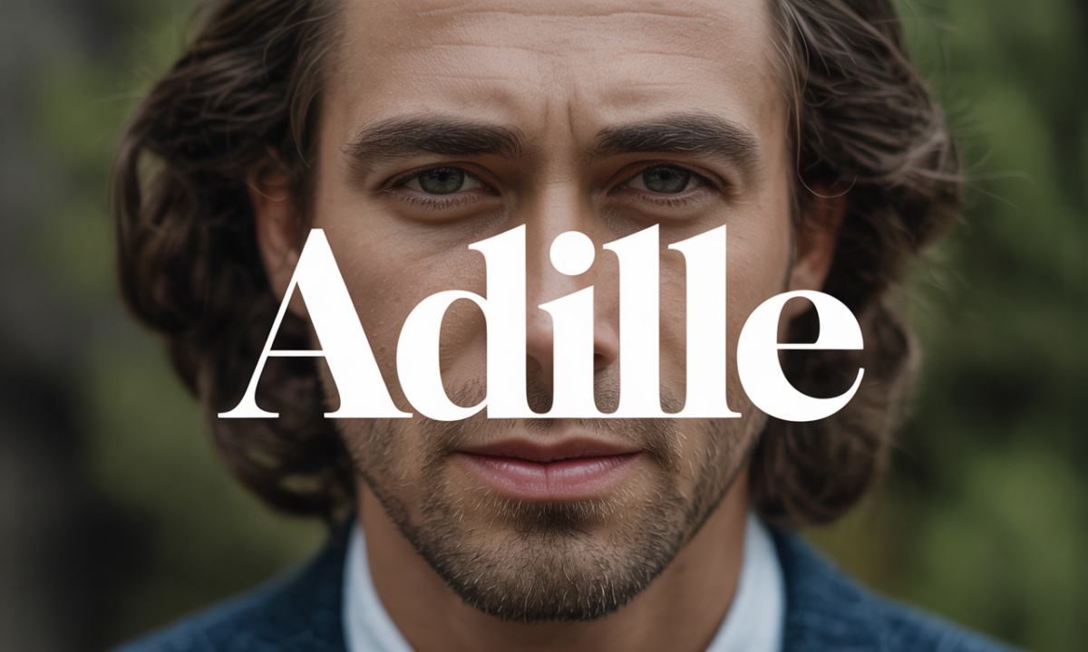 Illustration symbolique liée à l’origine du prénom Adille