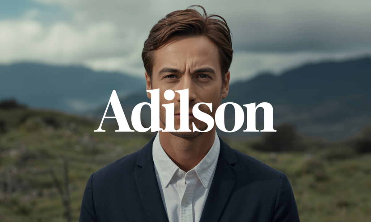 Illustration symbolique liée à l’origine du prénom Adilson