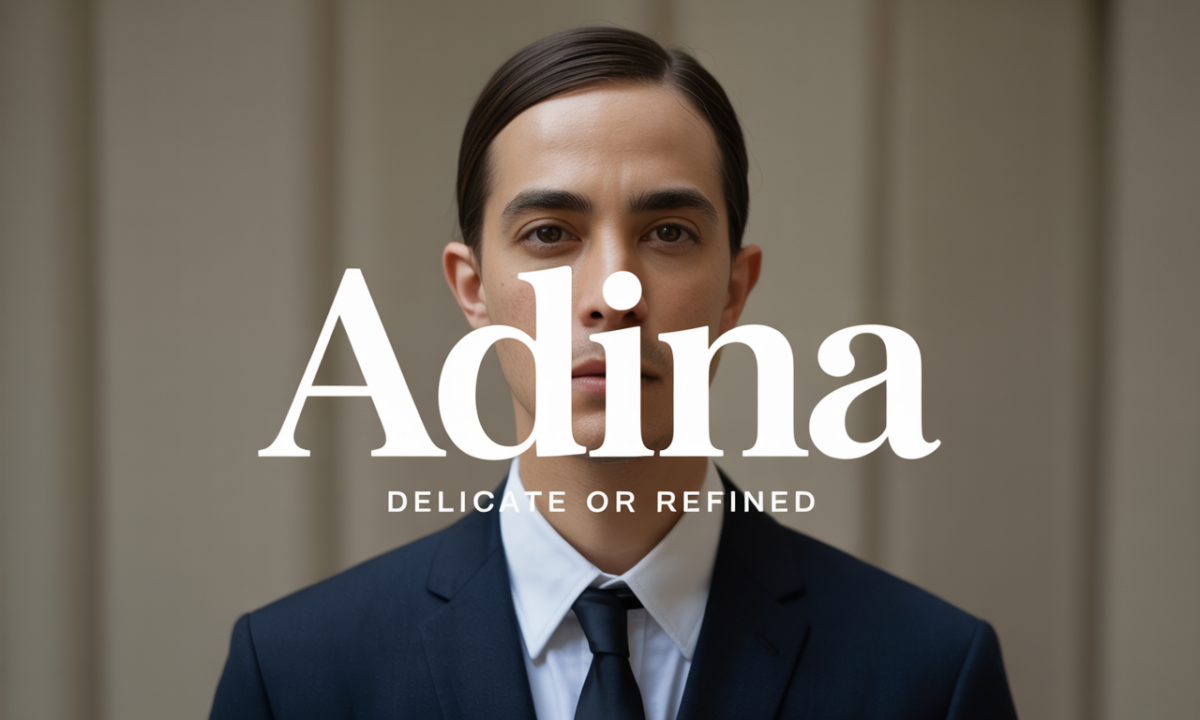 Illustration symbolique liée à l’origine du prénom Adina