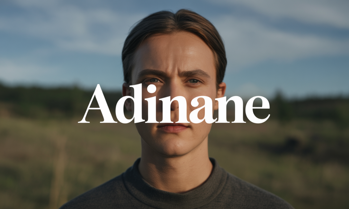 Illustration symbolique liée à l’origine du prénom Adinane