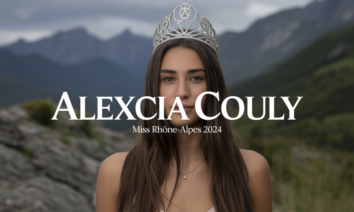 Illustration de Alexcia Couly – Miss Rhône-Alpes 2024, personnalité publique