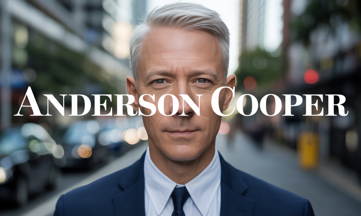 Illustration de Anderson Cooper, personnalité publique