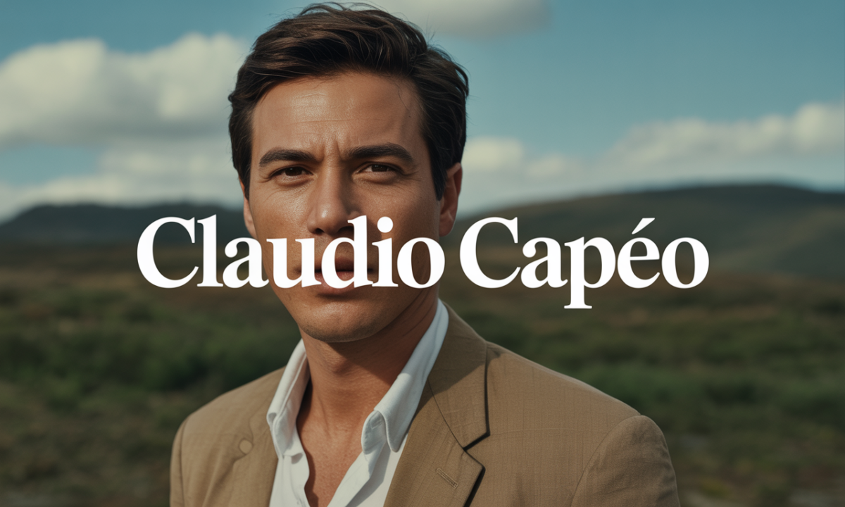 Illustration de Claudio Capéo, personnalité publique