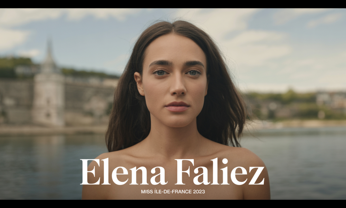 Illustration de Elena Faliez – Miss Ile-de-France 2023, personnalité publique