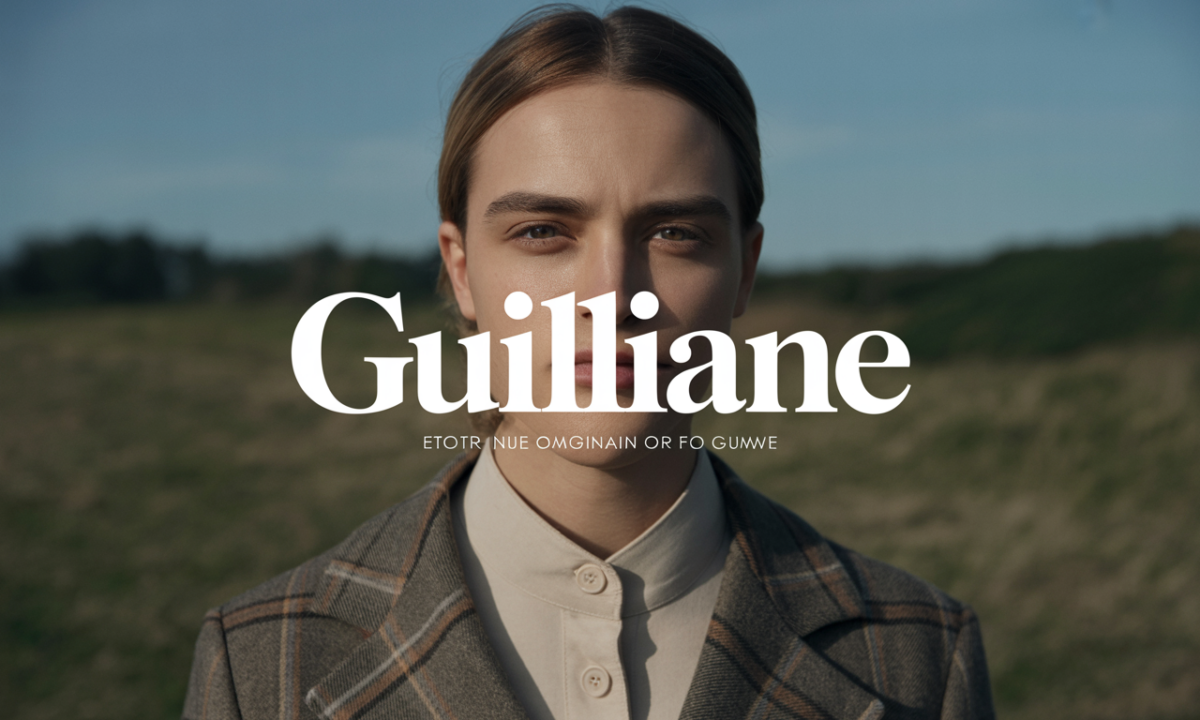 Illustration symbolique liée à l’origine du prénom Guilliane