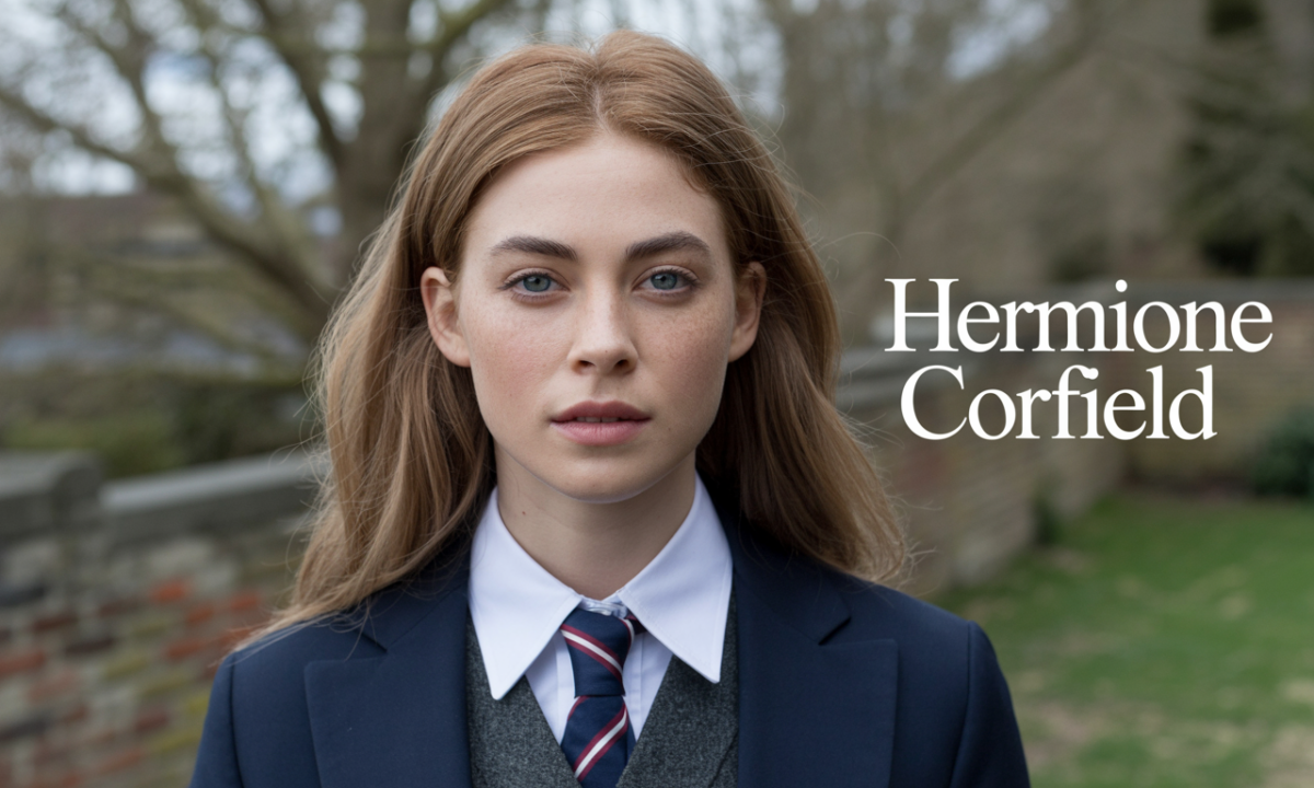 Illustration de Hermione Corfield, personnalité publique