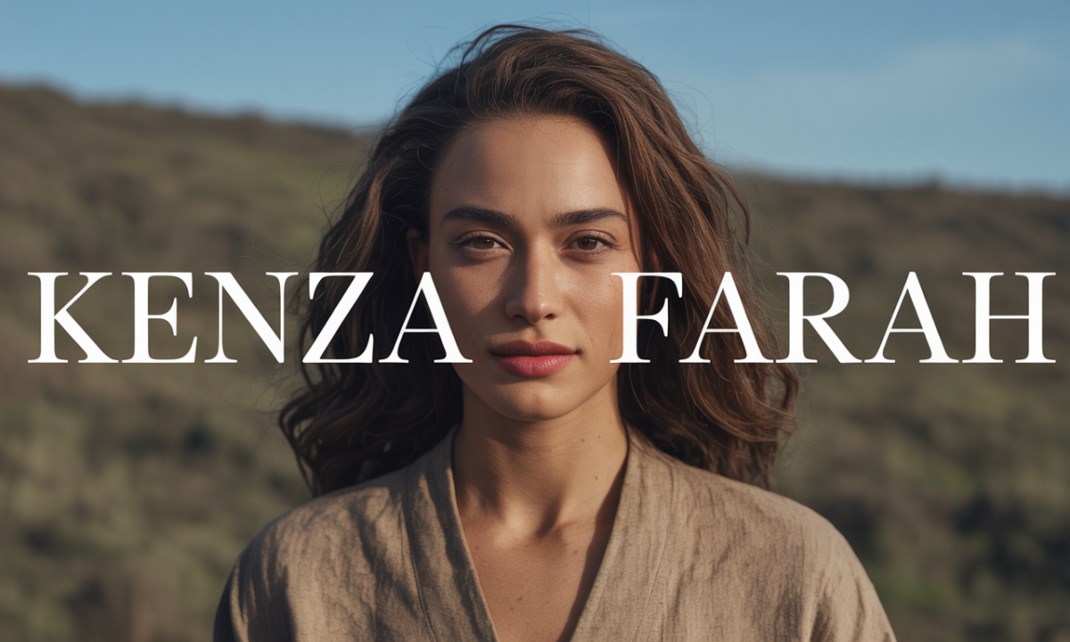 Illustration de Kenza Farah, personnalité publique