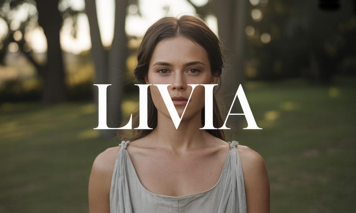 Illustration symbolique liée à l’origine du prénom Livia